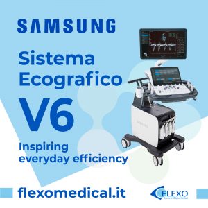 ecografo Samsung V6 capolavoro diagnostico in ambito cardiovascolare