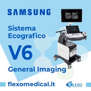 Nuovo sistema ecografico Samsung V6 specializzato nel General Imaging